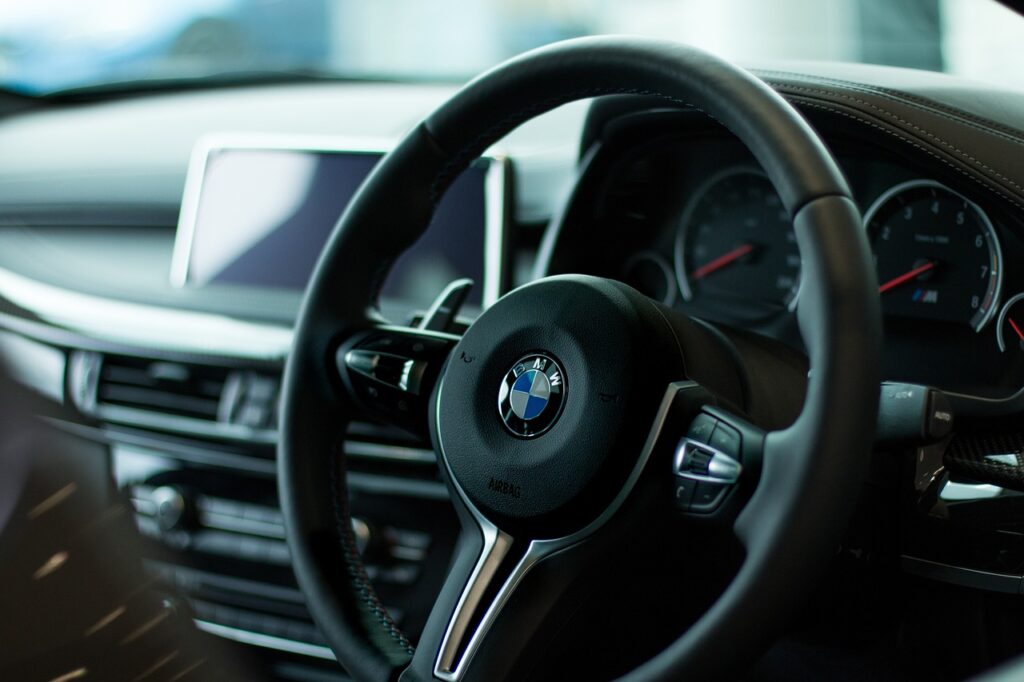 bmw, car, steering wheel, vehicle, transport, car wallpapers, car interior, transportation, speed, travel, automobile, modern, luxury, luxury car
